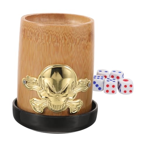 TOYANDONA 1 Satz -Würfelbecher Party Würfelbecher Spiel Würfel Desktop-Würfel Würfel Zubehör Würfelschüttler plastikenten plasure Würfelbecher aus Kunststoff Spiel-Requisiten Bambus TOYANDONA 1 Satz -Würfelbecher Party Würfelbecher Spiel Würfel Desktop-Würfel Würfel Zubehör Würfelschüttler plastikenten plasure Würfelbecher aus Kunststoff Spiel-Requisiten Bambus von TOYANDONA