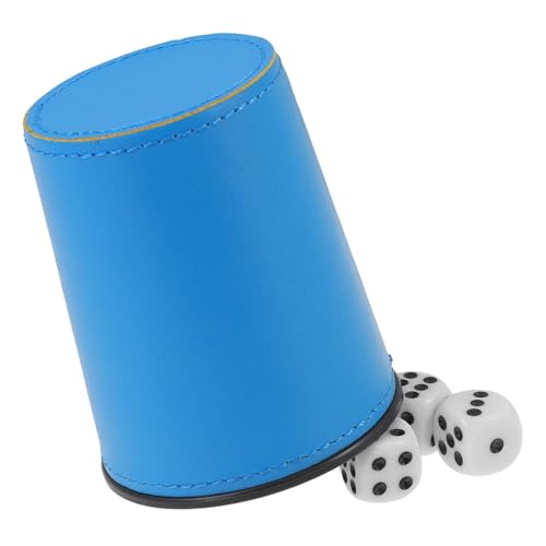 TOYANDONA 1 Satz Würfelbrettspiel Shaker-Cocktail Trinken Shaker-Tassen Tasse schütteln Würfelschüttler Stapelbecher spielwürfel partyspiele Bar Requisiten Festival-Würfelbecher PU、ABS Blue TOYANDONA 1 Satz Würfelbrettspiel Shaker-Cocktail Trinken Shaker-Tassen Tasse schütteln Würfelschüttler Stapelbecher spielwürfel partyspiele Bar Requisiten Festival-Würfelbecher PU、ABS Blue von TOYANDONA