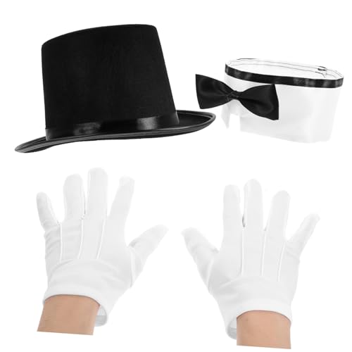TOYANDONA 1 Satz Zaubererkostüm Kostüme Cosplay Lustig Party Zauberer-outfit Für Zauberer Kleidung -outfit Zauberhandschuhe Rollenspiel Angebot Stoff Black TOYANDONA 1 Satz Zaubererkostüm Kostüme Cosplay Lustig Party Zauberer-outfit Für Zauberer Kleidung -outfit Zauberhandschuhe Rollenspiel Angebot Stoff Black von TOYANDONA