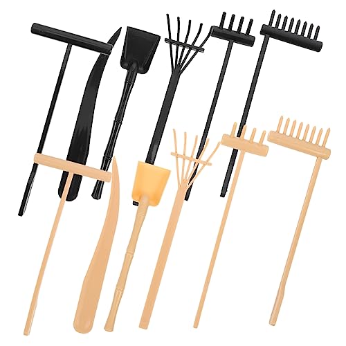 TOYANDONA 1 Satz Zen-Sandtischrechen Bausatz Zen-Sandwerkzeuge Gartensand Sandbild gartenwerkzeuge bastelset Sandkasten Rechen Handwerk. Sandkunstwerkzeuge Sandkunst-Accessoire Plastik von TOYANDONA
