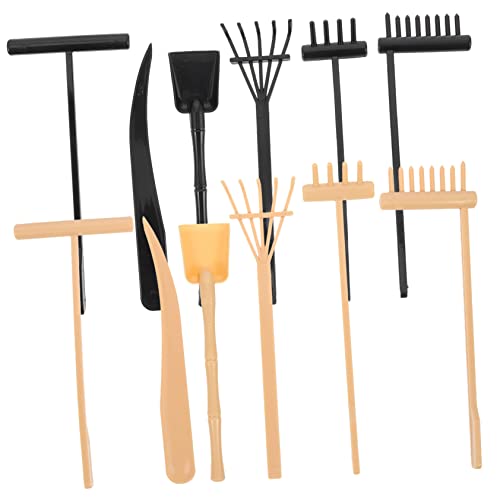 TOYANDONA 1 Satz Zen-sandtischrechen Zen-gartensand Zen-Garten- Zen-gartengeräte Für Den Schreibtisch Bonsai-Baum-kit Zen-sandrechen Zen-Werkzeuge Bausatz Sandkunst Plastik von TOYANDONA
