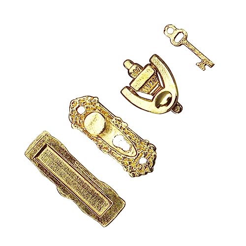 TOYANDONA 1 Satz Zubehör für Hardware-Dekoration Mini-Pull-Ring-Ornament Mini-Hardware-Handwerk für kinderspielzeug filigranes Schlüsselmodell Mini-Hauszugring Metall Golden TOYANDONA 1 Satz Zubehör für Hardware-Dekoration Mini-Pull-Ring-Ornament Mini-Hardware-Handwerk für kinderspielzeug filigranes Schlüsselmodell Mini-Hauszugring Metall Golden von TOYANDONA