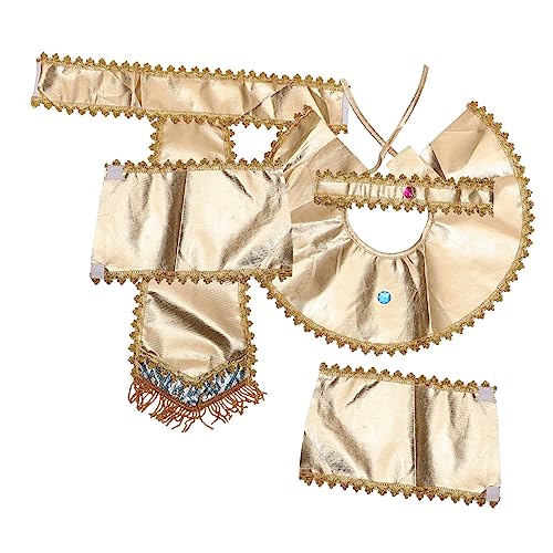 TOYANDONA 1 Satz ägyptisches Armband Halloween Halloween assecoires Kostümset Cosplay Skelett-Kostümzubehör ägyptische Kostümfrauen Ägyptisches Kostüm für Stoff Golden TOYANDONA 1 Satz ägyptisches Armband Halloween Halloween assecoires Kostümset Cosplay Skelett-Kostümzubehör ägyptische Kostümfrauen Ägyptisches Kostüm für Stoff Golden von TOYANDONA