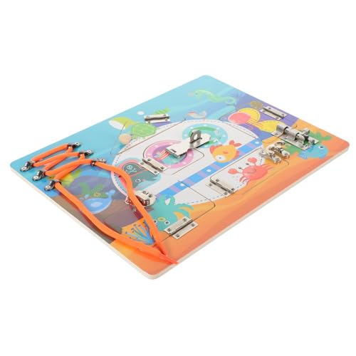 TOYANDONA Montessori-lehrbrett – Interaktives Kinderspielzeug Für Jungen Und Mädchen Spielzeug Zur Frühkindlichen Entwicklung TOYANDONA Montessori-lehrbrett – Interaktives Kinderspielzeug Für Jungen Und Mädchen Spielzeug Zur Frühkindlichen Entwicklung von TOYANDONA