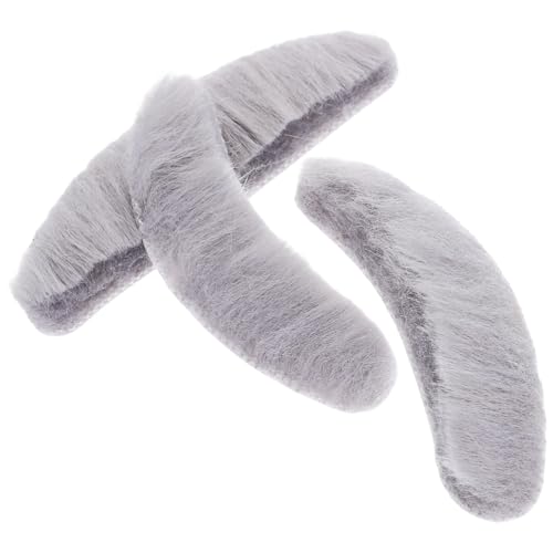 TOYANDONA Falscher Bart-augenbrauen-Set Halloween-kostüm-zubehör Leichte Schnurrbärte Für Männer Dekorative Schnurrbart-Requisiten Foto-Requisiten Cinco De Mayo-Schnurrbart von TOYANDONA
