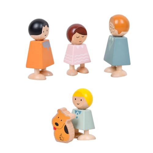 TOYANDONA 1 Satz glückliches Familienholz holzspielzeug für Lotta lustig Lernspielzeug holzspielsachen kognitive Spielsachen Zeichenblock- Bausteine TOYANDONA 1 Satz glückliches Familienholz holzspielzeug für Lotta lustig Lernspielzeug holzspielsachen kognitive Spielsachen Zeichenblock- Bausteine von TOYANDONA