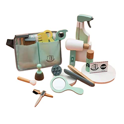 TOYANDONA 1 Satz haarschnitt Tasche basteln für bastelsets für zabawki stymulujące rozwój Fön vorgeben -Friseur-Werkzeugset Friseurwerkzeug aus Holz hölzern Blue TOYANDONA 1 Satz haarschnitt Tasche basteln für bastelsets für zabawki stymulujące rozwój Fön vorgeben -Friseur-Werkzeugset Friseurwerkzeug aus Holz hölzern Blue von TOYANDONA