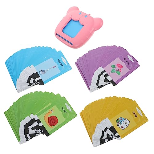 TOYANDONA 1 Satz interessantes Sprachspielzeug lernspiel vokabeln Lernen Lernspielzeug für Grundschüler Lernmaschine für Kleinkinder Cartoon Kinderspielzeug Bildungskarten Papier Rosa TOYANDONA 1 Satz interessantes Sprachspielzeug lernspiel vokabeln Lernen Lernspielzeug für Grundschüler Lernmaschine für Kleinkinder Cartoon Kinderspielzeug Bildungskarten Papier Rosa von TOYANDONA