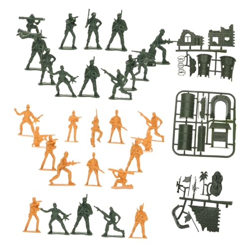 TOYANDONA 1 Satz militärisches Spielset Figuren Kreatives Toys Educational Toys Spielzeugsoldatenfiguren Miniatur Armee Männer Plastik TOYANDONA 1 Satz militärisches Spielset Figuren Kreatives Toys Educational Toys Spielzeugsoldatenfiguren Miniatur Armee Männer Plastik von TOYANDONA