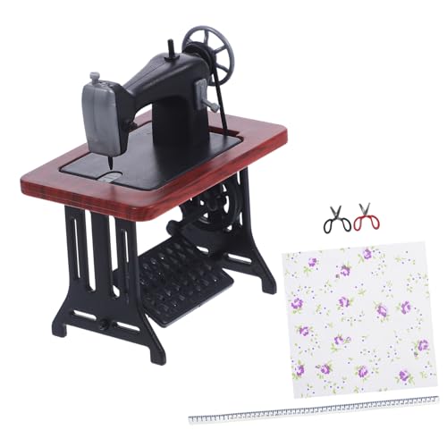 TOYANDONA 1 Satz nähmaschinen Modell Mädchen Puppe Dekoration Miniaturmöbel Miniaturen zum Basteln Miniatur-Nähmaschinenmodell winzige Möbel Plastik rot TOYANDONA 1 Satz nähmaschinen Modell Mädchen Puppe Dekoration Miniaturmöbel Miniaturen zum Basteln Miniatur-Nähmaschinenmodell winzige Möbel Plastik rot von TOYANDONA