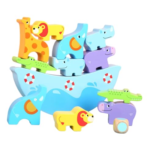TOYANDONA 1 Satz pädagogisches Kinderspielzeug interaktive Spiele Animal-Design holzspielsachen hirngespinste Funny Toys spielzeuge Holzblöcke Balance-Stapelspielzeug hölzern Sky-Blue TOYANDONA 1 Satz pädagogisches Kinderspielzeug interaktive Spiele Animal-Design holzspielsachen hirngespinste Funny Toys spielzeuge Holzblöcke Balance-Stapelspielzeug hölzern Sky-Blue von TOYANDONA
