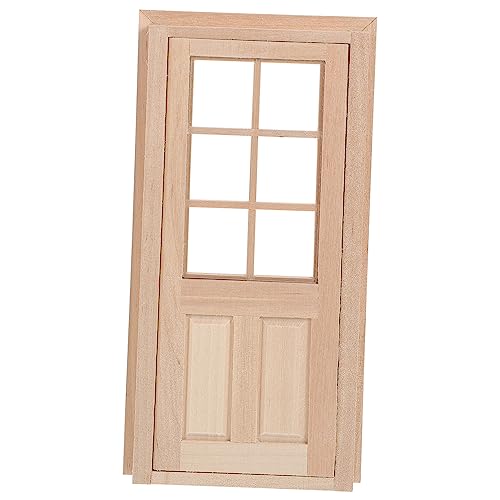 TOYANDONA 1 Satz puppenhaus DIY tür Möbel Anzeige Rahmen Bausatz DIY House Miniature holzspielzeug Modellbau Zubehör holzspielsachen tuerbeschlaege Holztür Minitür hölzern Khaki TOYANDONA 1 Satz puppenhaus DIY tür Möbel Anzeige Rahmen Bausatz DIY House Miniature holzspielzeug Modellbau Zubehör holzspielsachen tuerbeschlaege Holztür Minitür hölzern Khaki von TOYANDONA