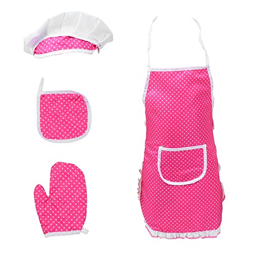 TOYANDONA 1 Satz schürze Anzug kinderkochmütze kochmützen für schürze Mädchen so tun, als ob sie EIN Küchenspielzeug für Küchenhutmatten Tuch Rosy TOYANDONA 1 Satz schürze Anzug kinderkochmütze kochmützen für schürze Mädchen so tun, als ob sie EIN Küchenspielzeug für Küchenhutmatten Tuch Rosy von TOYANDONA