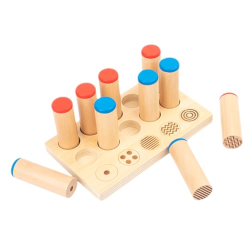 TOYANDONA 1 Satz sensorisches spielzeuge für Bausteinspielzeug Planke Spiele Stimmpaarungsspielzeug für Kleinkinder Kognitives für Holz TOYANDONA 1 Satz sensorisches spielzeuge für Bausteinspielzeug Planke Spiele Stimmpaarungsspielzeug für Kleinkinder Kognitives für Holz von TOYANDONA