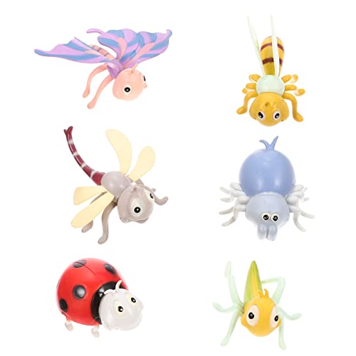 TOYANDONA 1 Satz simulierte Insekten für kinderspielzeug Toys for Cartoon-Insekten spielsachen für beemysafe Modell Cartoon-Modell- PVC von TOYANDONA