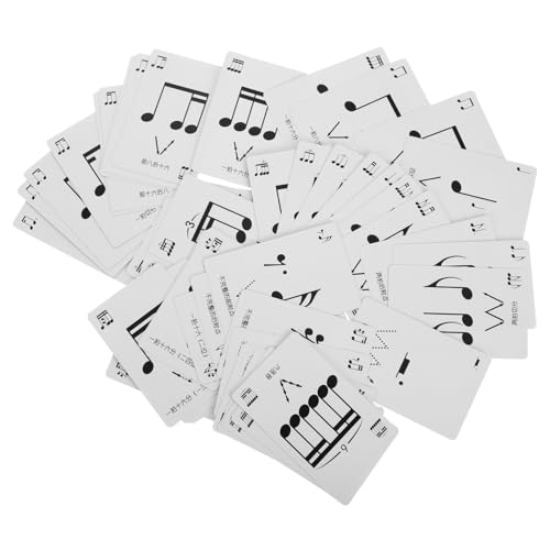 TOYANDONA 1 Schachtel Rhythmuskarten Set in Box Leichte Musik Lernkarten für Notation Rhythmus Vielseitige Flashcards für Musikstudenten Lehrer Anfänger Tragbar für Flexibles Üben Unterwegs TOYANDONA 1 Schachtel Rhythmuskarten Set in Box Leichte Musik Lernkarten für Notation Rhythmus Vielseitige Flashcards für Musikstudenten Lehrer Anfänger Tragbar für Flexibles Üben Unterwegs von TOYANDONA