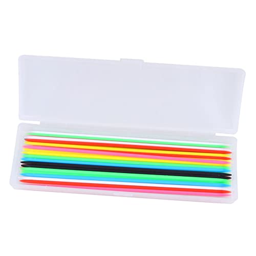 TOYANDONA 1 Schachtel Teiliges Buntes Lernspielzeug Stäbchen Set für Pädagogisches Zählspiel Fördert Logisches Farb und Hand Auge Koordination Aufbewahrungsbox für Familienspiele und von TOYANDONA