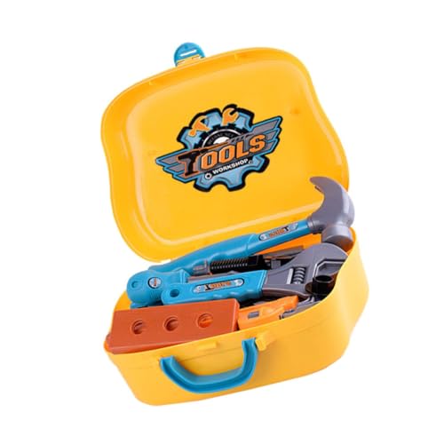 TOYANDONA 1 Set 14 Teiliger Werkzeugkasten Für Jungen Konstruktionswerkzeug Stamm Spielhaus Jungen Kinderspielzeug Werkzeugkasten Spielspielzeug Konstruktion TOYANDONA 1 Set 14 Teiliger Werkzeugkasten Für Jungen Konstruktionswerkzeug Stamm Spielhaus Jungen Kinderspielzeug Werkzeugkasten Spielspielzeug Konstruktion von TOYANDONA