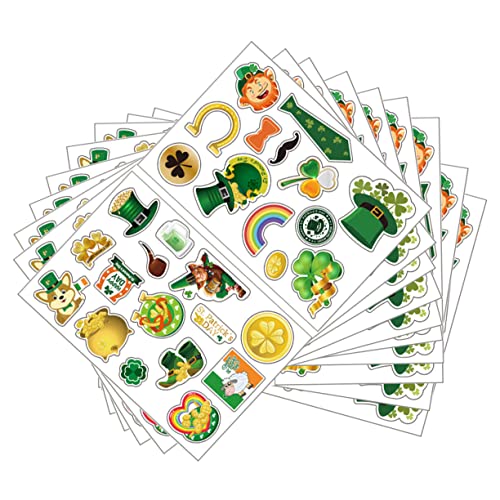 TOYANDONA Set Mit 20 Grünen Aufklebern Zum Thema St Patricks Day Zum Basteln Von Feiern TOYANDONA Set Mit 20 Grünen Aufklebern Zum Thema St Patricks Day Zum Basteln Von Feiern von TOYANDONA