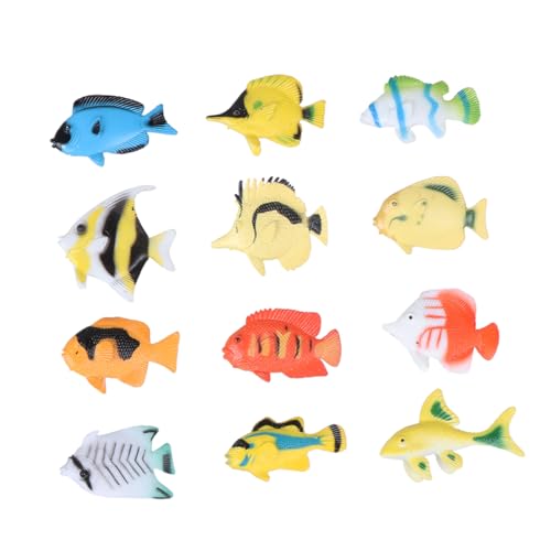 TOYANDONA 1 Set 48 Stück Tropische Fische Krabben Für Meerestier Modelle Lernspielzeug TOYANDONA 1 Set 48 Stück Tropische Fische Krabben Für Meerestier Modelle Lernspielzeug von TOYANDONA