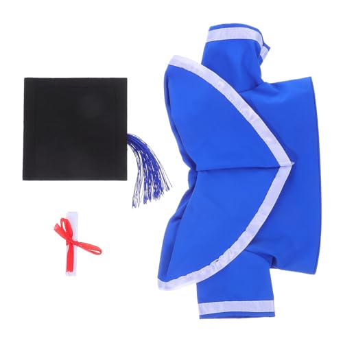 TOYANDONA 1 Set Abschlussbär-Kleidung, Abschlussmütze Und Talar-Outfit, Passend Für Die Meisten 30 cm Großen Bären, Kuscheltierkleidung, Kuscheltier-Kleidung, Kostüm TOYANDONA 1 Set Abschlussbär-Kleidung, Abschlussmütze Und Talar-Outfit, Passend Für Die Meisten 30 cm Großen Bären, Kuscheltierkleidung, Kuscheltier-Kleidung, Kostüm von TOYANDONA