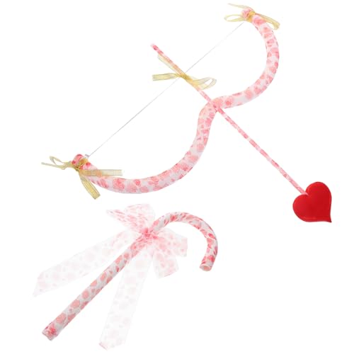 TOYANDONA Amor Bogen Set Valentinstag Kostüme Party Supplies Halloween Requisiten Kit TOYANDONA Amor Bogen Set Valentinstag Kostüme Party Supplies Halloween Requisiten Kit von TOYANDONA