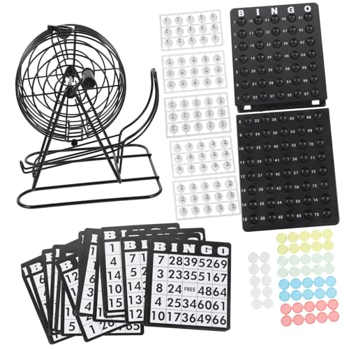 TOYANDONA 1 Set Bingo Party Requisiten Party Supplies Spiel Supplies Junge Leute Spiel Roller Cage Party Spiel Party Favors Kunststoff von TOYANDONA