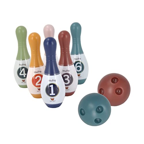 TOYANDONA 1 Set Bowlingkugel Sportspielzeug Indoor Outdoor Spiele Bowlingkugeln Geburtstagsgeschenk Bowlingspielzeug Ballspiel Toss Sportspielzeug Indoor Spiel Bowling Set Für TOYANDONA 1 Set Bowlingkugel Sportspielzeug Indoor Outdoor Spiele Bowlingkugeln Geburtstagsgeschenk Bowlingspielzeug Ballspiel Toss Sportspielzeug Indoor Spiel Bowling Set Für von TOYANDONA