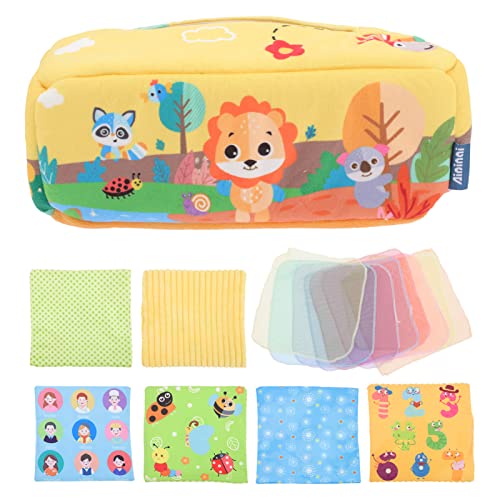 TOYANDONA 1 Set-Box Taschentuchbox heizlùfter lernspielzeug - papiertaschentücher Box -Lernspielzeug sensorisches Plüsch Yellow TOYANDONA 1 Set-Box Taschentuchbox heizlùfter lernspielzeug - papiertaschentücher Box -Lernspielzeug sensorisches Plüsch Yellow von TOYANDONA