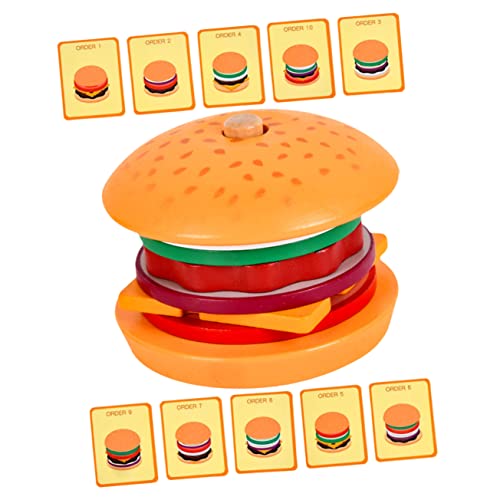 TOYANDONA 1 Set Burger Feinmotorik Für Kleinkinder Von 1–3 Jahren 3 Jähriges Lernspielzeug Für 3 Jährige Lernspielzeug Kinderspielzeug Sportspielzeug Stapeln Zuordnen TOYANDONA 1 Set Burger Feinmotorik Für Kleinkinder Von 1–3 Jahren 3 Jähriges Lernspielzeug Für 3 Jährige Lernspielzeug Kinderspielzeug Sportspielzeug Stapeln Zuordnen von TOYANDONA