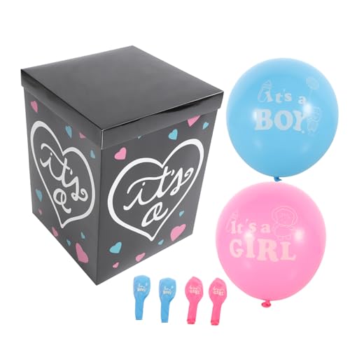 TOYANDONA Baby-dekoration Ballons Gender-reveal-box Papier Oder Mädchen Gender-reveal-box TOYANDONA Baby-dekoration Ballons Gender-reveal-box Papier Oder Mädchen Gender-reveal-box von TOYANDONA