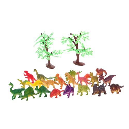 TOYANDONA 1 Set Dinosaurier Modell Mini Kinderspielzeug Kognitives Dinosaurier Modell Kind Kognitives Kinderspielzeug Dinosaurier Kit Mini Dinosaurier Kunststoff von TOYANDONA