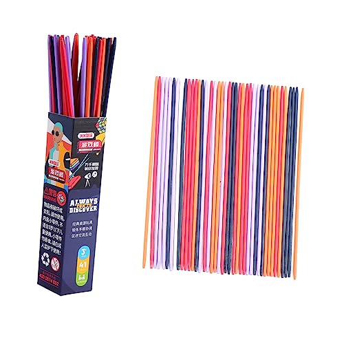 TOYANDONA 1 Set Farbspielstäbchen Eltern Kind Spielstäbchen Lernstäbchen Spiel Mikado Für Mikado Spiel Kleine Stäbchen Buntes Holz TOYANDONA 1 Set Farbspielstäbchen Eltern Kind Spielstäbchen Lernstäbchen Spiel Mikado Für Mikado Spiel Kleine Stäbchen Buntes Holz von TOYANDONA