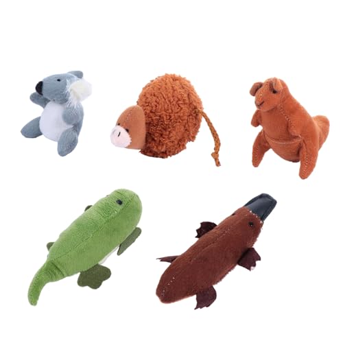 TOYANDONA 1 Set Fingerpuppe Puppen Mini Plushies Lernspielzeug Fingerspielzeug Lernspielzeug Vorschulspielzeug Kinderspielzeug Kurzer Plüsch von TOYANDONA