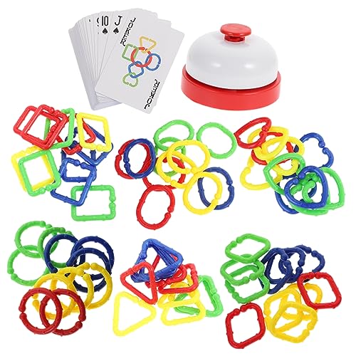 TOYANDONA 1 Set Haken Verbindungsspielzeug Pool Kinderspielzeug Zappeln Outdoor Squishy Kinderspielzeug Animiert Für Kinderspiele Jungen Kreis Verbindungsspielzeug Einsteckspielzeug von TOYANDONA