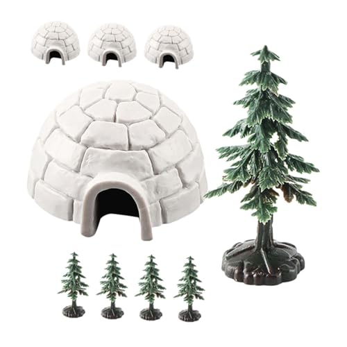 TOYANDONA 1 Set Iglu Modellspielzeug Weihnachtsschmuck Puppenhaus Ornamente Für Weihnachtsdekoration Ornamente Für Den Weihnachtsbaum Kinderspielzeug Weihnachtsbaumspitze Für Mini TOYANDONA 1 Set Iglu Modellspielzeug Weihnachtsschmuck Puppenhaus Ornamente Für Weihnachtsdekoration Ornamente Für Den Weihnachtsbaum Kinderspielzeug Weihnachtsbaumspitze Für Mini von TOYANDONA