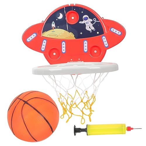 TOYANDONA 1 Set Indoor Basketballständer Basketball Outdoor Basketball Indoor Basketballkorb Basketballkorb Indoor Basketballgestell Kinderspielzeug Sportspiel Kunststoff von TOYANDONA
