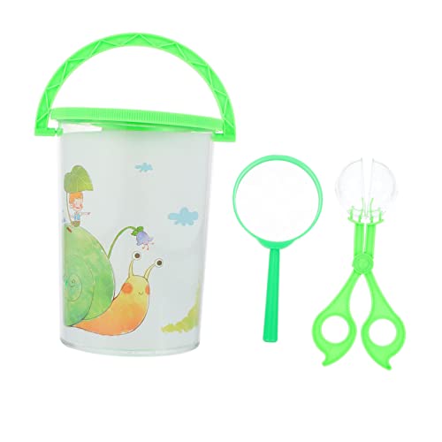 TOYANDONA 1 Set Insektenbeobachtungseimer Outdoor Kinderspielzeug Staubsaugerspielzeug Wissenschaftsbeobachtungsfass Outdoor Erkundungswerkzeuge Explorer Kit Kinderspielzeug von TOYANDONA