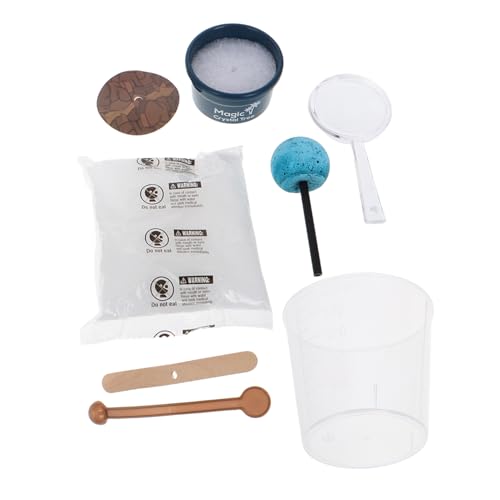 TOYANDONA Wissenschafts-Set Kristallzucht-experimentierset Lernspielzeug Desktop-kristallbaum-bastelset Für Jungen Und Mädchen von TOYANDONA