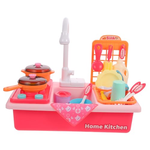 TOYANDONA 1 Set Küchen Und Hausarbeitsspielzeug Wiederverwendbare Wasserballons Aufblasbarer Poolschaum Babyspielzeug Geschirrspülspielzeug Geschirrspülspielzeug Abwaschspielzeug von TOYANDONA