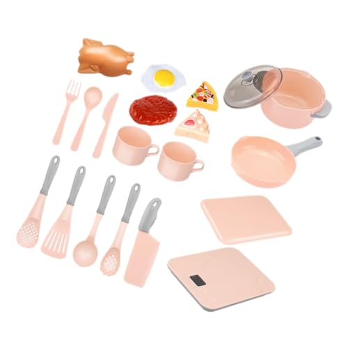 TOYANDONA 1 Set Küchenbesteck Servierutensilien Für Kleinkinder Kinderspielzeug Kinderküchen Spielset Zubehör Küche Küchenspielset Küchenprodukte Abs Rosa TOYANDONA 1 Set Küchenbesteck Servierutensilien Für Kleinkinder Kinderspielzeug Kinderküchen Spielset Zubehör Küche Küchenspielset Küchenprodukte Abs Rosa von TOYANDONA