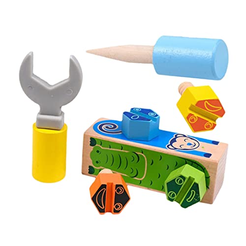 TOYANDONA 1 Set Lustige Tiermuster Bolzen Spielzeug Pädagogisches Spielzeug Kinder Schraubspielzeug TOYANDONA 1 Set Lustige Tiermuster Bolzen Spielzeug Pädagogisches Spielzeug Kinder Schraubspielzeug von TOYANDONA