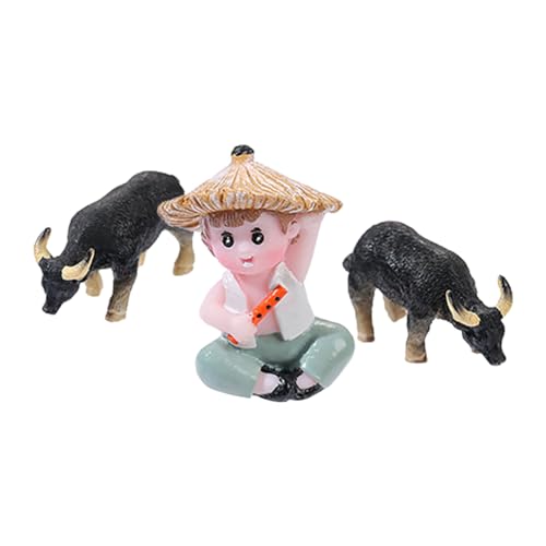 TOYANDONA 1satz Miniatur Figuren Mit Und Tieren Kreative Resin Dekoration Für Mikrolandschaften Für Schreibtische Und Kleine Räume Teiliges Mit Und Hirtenfigur TOYANDONA 1satz Miniatur Figuren Mit Und Tieren Kreative Resin Dekoration Für Mikrolandschaften Für Schreibtische Und Kleine Räume Teiliges Mit Und Hirtenfigur von TOYANDONA