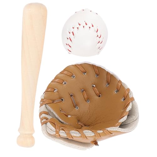 TOYANDONA 1 Set Mini Baseball Spielhaus Mini Outdoor Rollenspiel Zubehör Rollenspiel Spielset Rollenspiel Miniatur Miniatur Sportartikel Miniatur Spielset Leder TOYANDONA 1 Set Mini Baseball Spielhaus Mini Outdoor Rollenspiel Zubehör Rollenspiel Spielset Rollenspiel Miniatur Miniatur Sportartikel Miniatur Spielset Leder von TOYANDONA