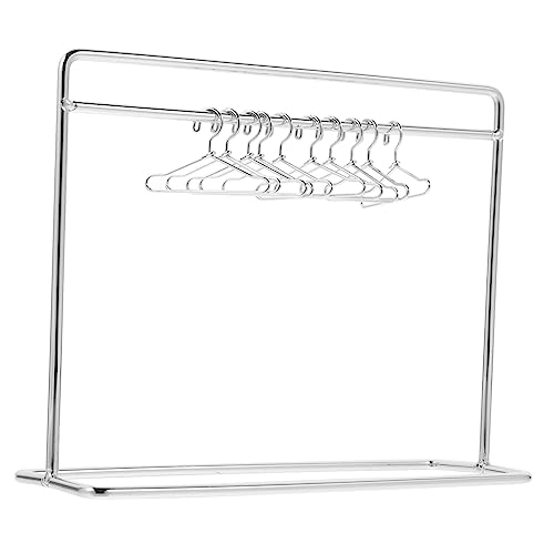 TOYANDONA 1 Set Mini Kleiderbügel Wäscheständer Puppen Hängeständer Kleiderständer Für Puppenkleidung Kleine Kleiderbügel Puppenhaus Regale Mini Kleiderständer Miniatur Puppen Eisen TOYANDONA 1 Set Mini Kleiderbügel Wäscheständer Puppen Hängeständer Kleiderständer Für Puppenkleidung Kleine Kleiderbügel Puppenhaus Regale Mini Kleiderständer Miniatur Puppen Eisen von TOYANDONA