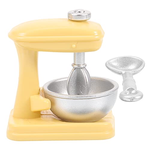 TOYANDONA 1 Set Mini Mixer Modell Miniatur Mixer Puppenhaus Mixer Küchenmixer Simulationsmodell Mixer Simulierter Mini Mixer Haushaltsgeräte Mini Ornament Miniaturen von TOYANDONA