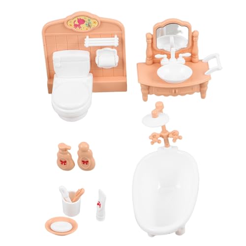 TOYANDONA 1 Set Mini Möbel Kleines Badezimmerdekor Miniatur Requisiten Badezimmer Miniatur Mini Duschraum Verzierungen Badezimmereinrichtung Miniatur Badezimmer Requisite Miniatur Toilette TOYANDONA 1 Set Mini Möbel Kleines Badezimmerdekor Miniatur Requisiten Badezimmer Miniatur Mini Duschraum Verzierungen Badezimmereinrichtung Miniatur Badezimmer Requisite Miniatur Toilette von TOYANDONA
