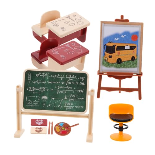 TOYANDONA 1 Set Mini Schreibtisch Tafel Schreibtisch Zubehör Spielzeugpuppe Tafel Dekore Mini Tafel Modelle Puppenstühle Mini Dekore Künstliche Tafel Modell Puppenzubehör TOYANDONA 1 Set Mini Schreibtisch Tafel Schreibtisch Zubehör Spielzeugpuppe Tafel Dekore Mini Tafel Modelle Puppenstühle Mini Dekore Künstliche Tafel Modell Puppenzubehör von TOYANDONA