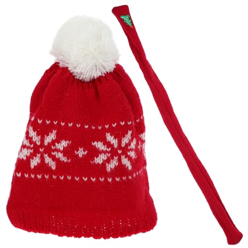 TOYANDONA 1 Set Mini Strickmütze Weihnachtsmann Miniaturmütze Figuren Schneemann Gestreifte Weihnachtsmütze Schlapphut Winter Minimütze Beanies Mini Weihnachtswichtelmützen TOYANDONA 1 Set Mini Strickmütze Weihnachtsmann Miniaturmütze Figuren Schneemann Gestreifte Weihnachtsmütze Schlapphut Winter Minimütze Beanies Mini Weihnachtswichtelmützen von TOYANDONA