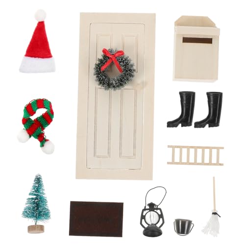 TOYANDONA 1 Set Mini Weihnachtsdekoration Kit Für Puppenhaus Miniatur Weihnachtsornamente Für Festliche Fotos Und Kreative Deko Ideen TOYANDONA 1 Set Mini Weihnachtsdekoration Kit Für Puppenhaus Miniatur Weihnachtsornamente Für Festliche Fotos Und Kreative Deko Ideen von TOYANDONA